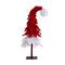 7ft. Pre-Lit Red & White Santa’s Hat Artificial Christmas Tree, Red & White LED Light